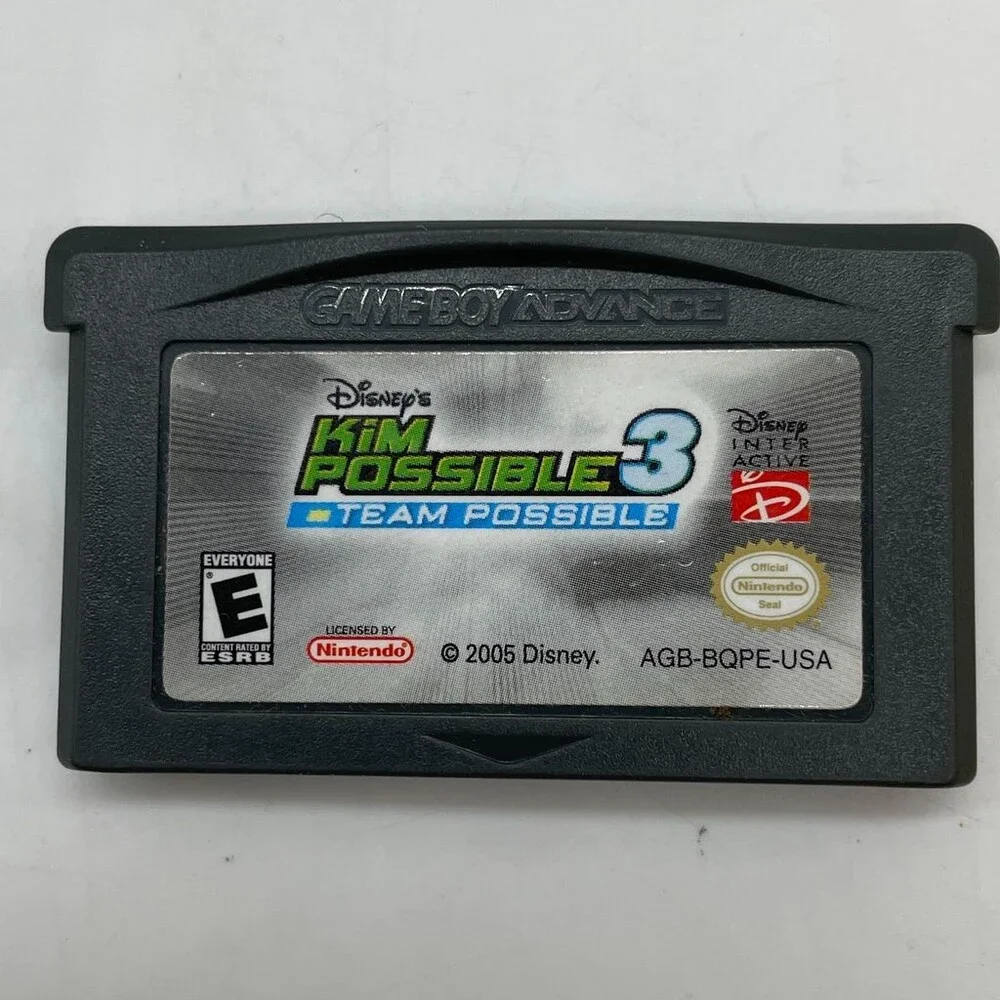 Disney's Kim Possible 3: Team Possible GBA (Nintendo Game Boy Advance) Cart Only